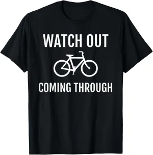 - Funny Cycling Tee Shirt Watch commuter comprehension Out Cycling Bike T-Shirt 
