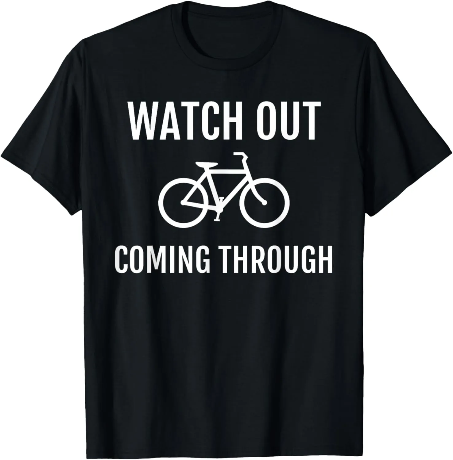- Funny Cycling Tee Shirt Watch commuter comprehension Out Cycling Bike T-Shirt 