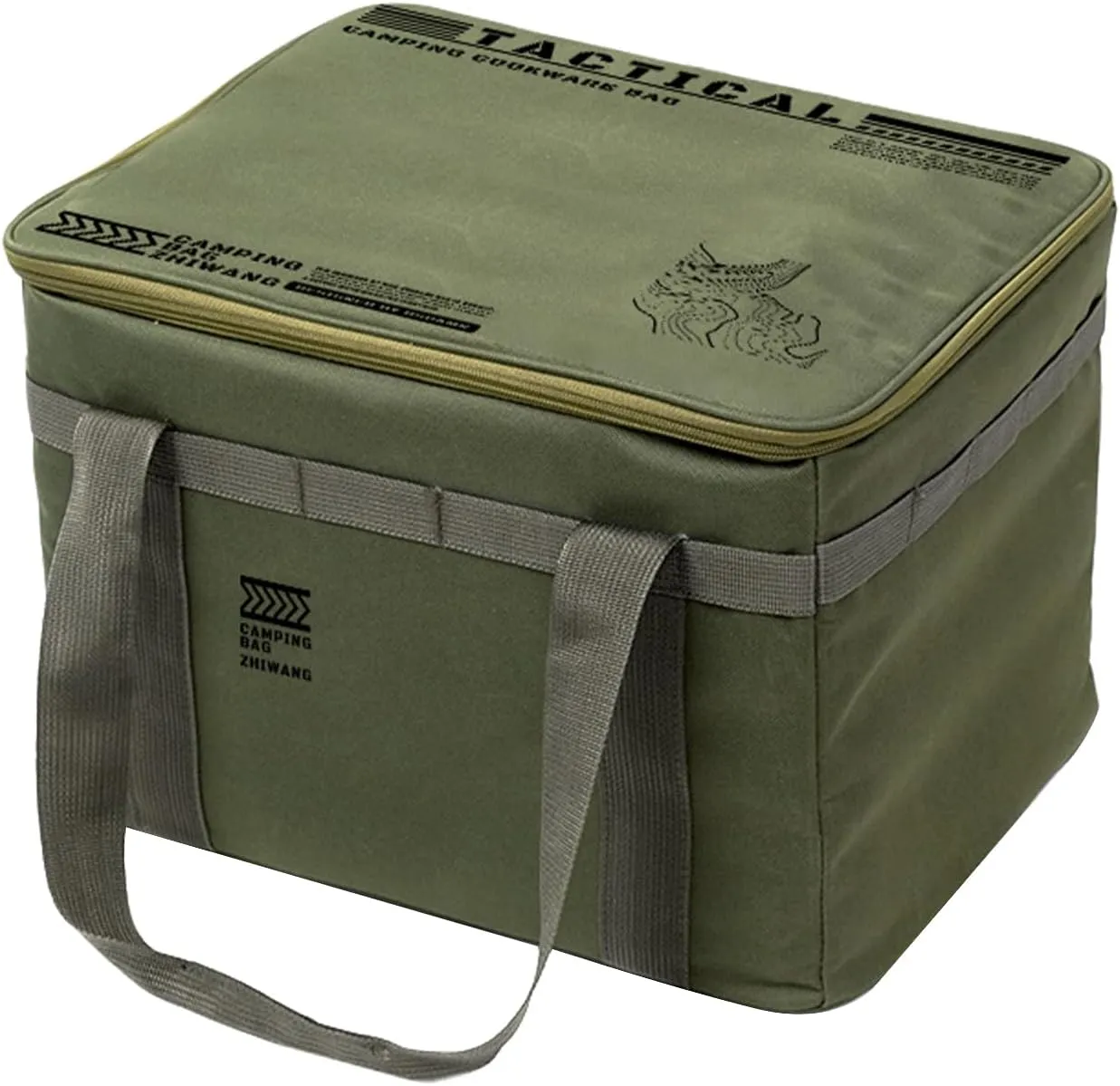 - Insulated Camping Bag,Waterproof Kitchen Equipment Carrying Solution for Tents Traveling Picnic Backpacking Hiking Adventure Camping scope imitation circuit concertina apiece magnitude Gear Organizer 