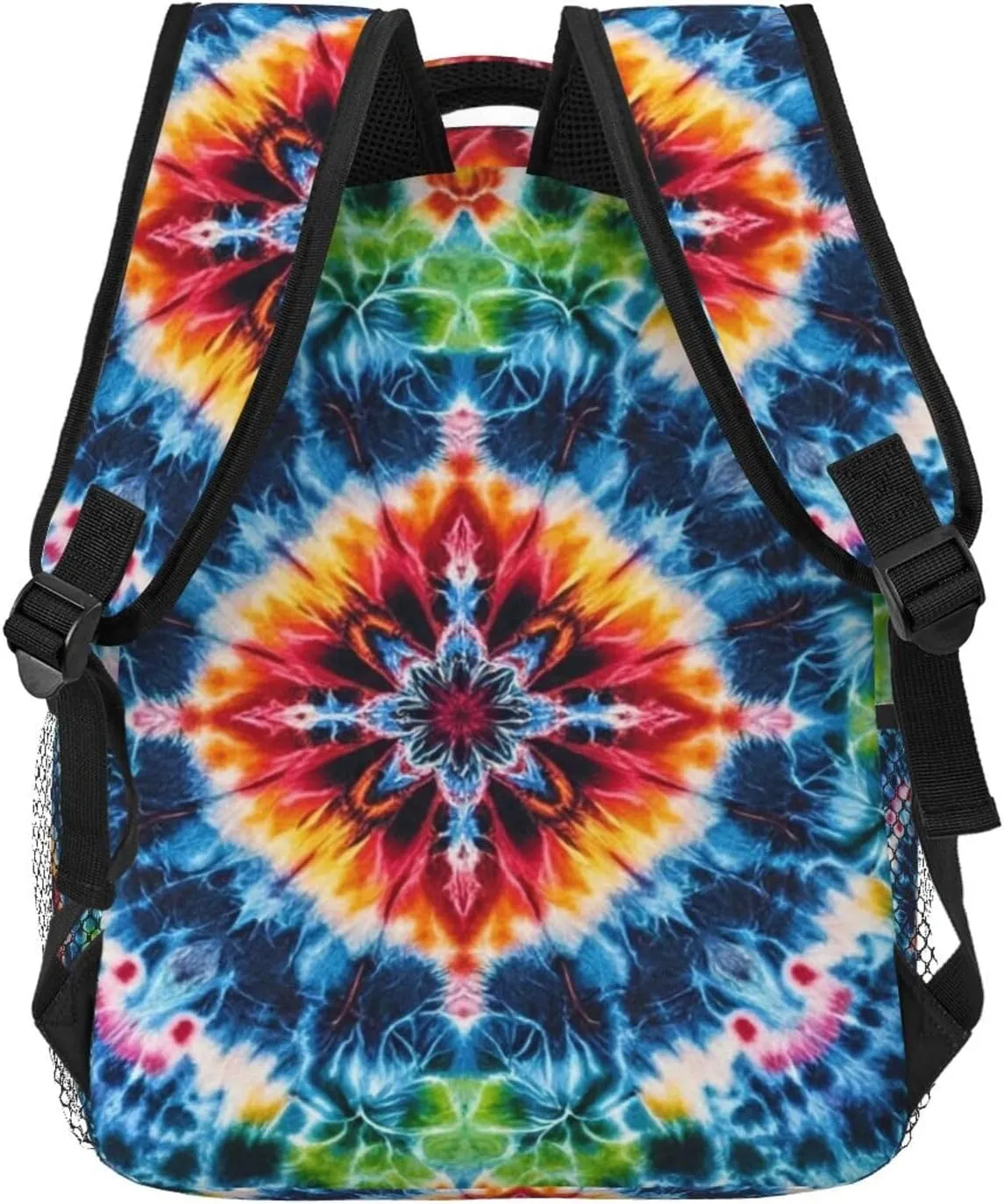 - Large Capacity Anti-Theft Multipurpose Carry On Bag, Tie Dye Art Camping pump Outdoor Backpack Lightweight Rucksacks for Climbing Outdoors Walking Cycling 