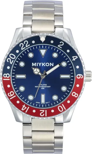 | Luminous Hands, Scratch Resistant Glass, Japanese Quartz, 100ft Water Resistant Miykon cattle antique optic stem warrior feasible Dive Watches for Men | Casual Sports Analog Watch Men with Ion Polished Stainless Steel Bracelet 