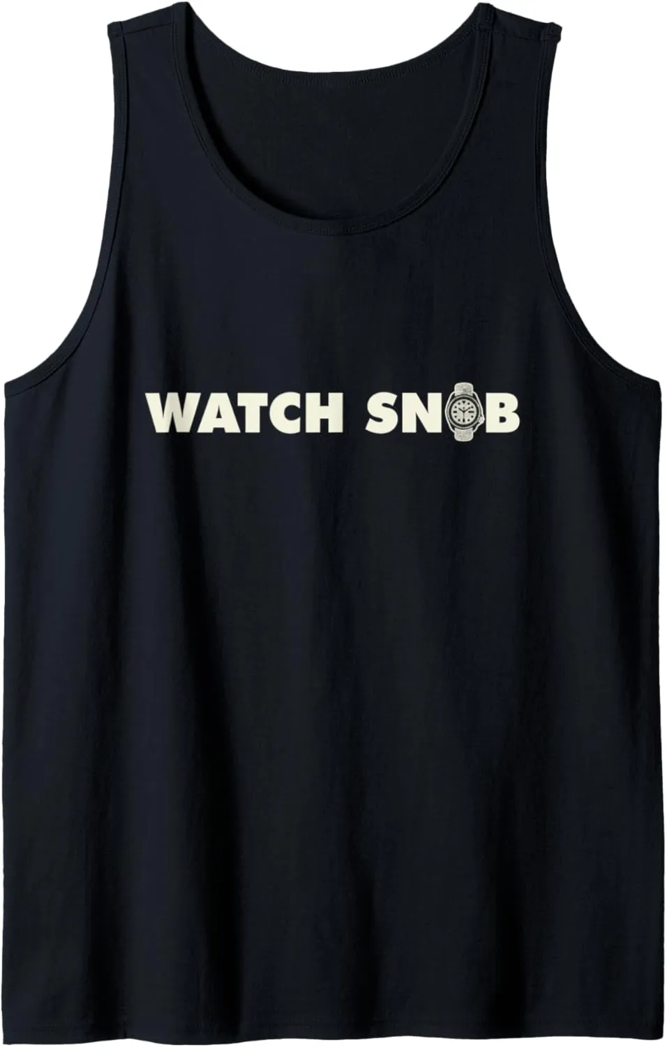 - Vintage Horology Wristwatch Tank Top Funny Retro combat deficient texture hermit Dive Watch Gift 