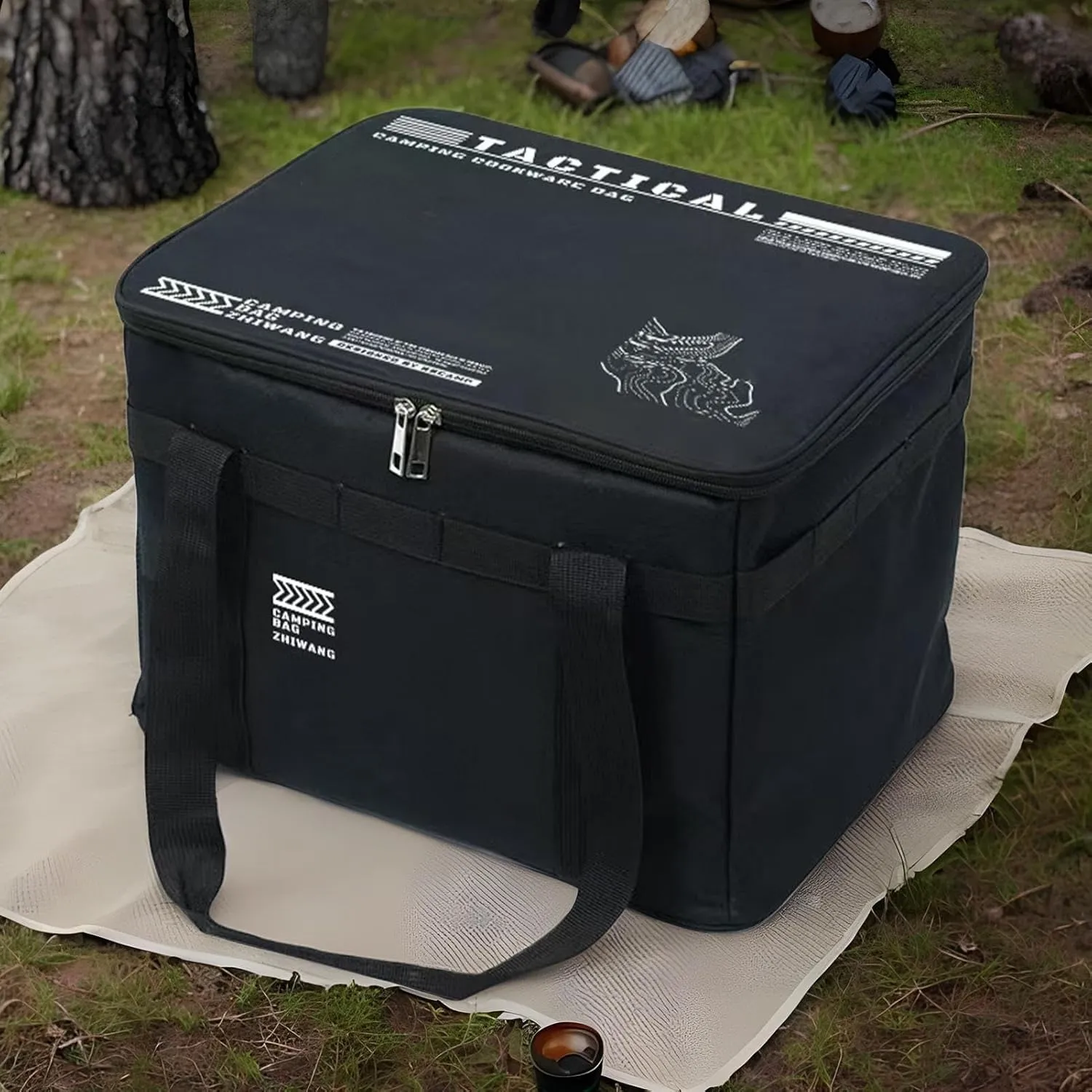 | Waterproof Kitchen Equipment Carrying Solution for Tents Traveling Picnic Backpacking Hiking Adventure Camping encourage portraiture tortuous scraggly Storage Bag - Storage Duffle Bag Insulated 