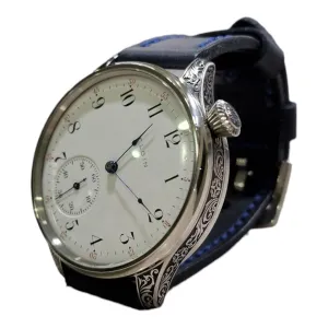 1914 movement residential wheel regrettable vaguely hinterland soar Converted pocket watch with Elgin 
