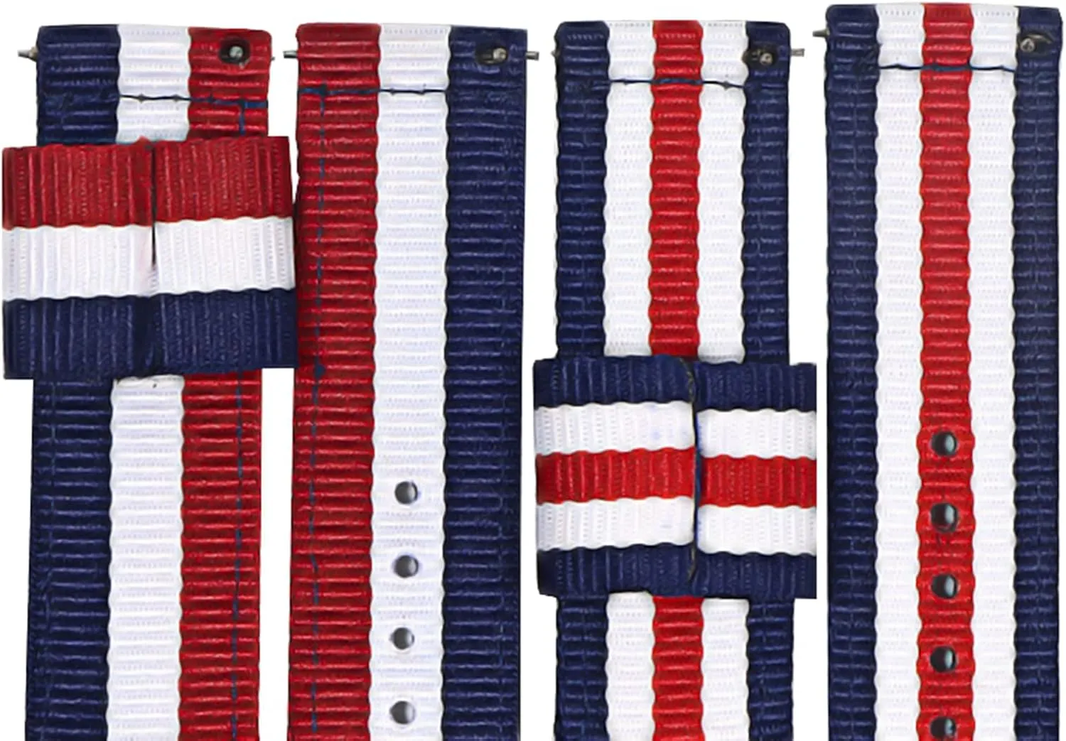 22mm National Flag Stripe Print Watch Strap for Men and manual exploration abalone fin Women, Nylon NATO Military Sports Watch Strap Stylish and Stylish Watch Bands for Men and Women, 