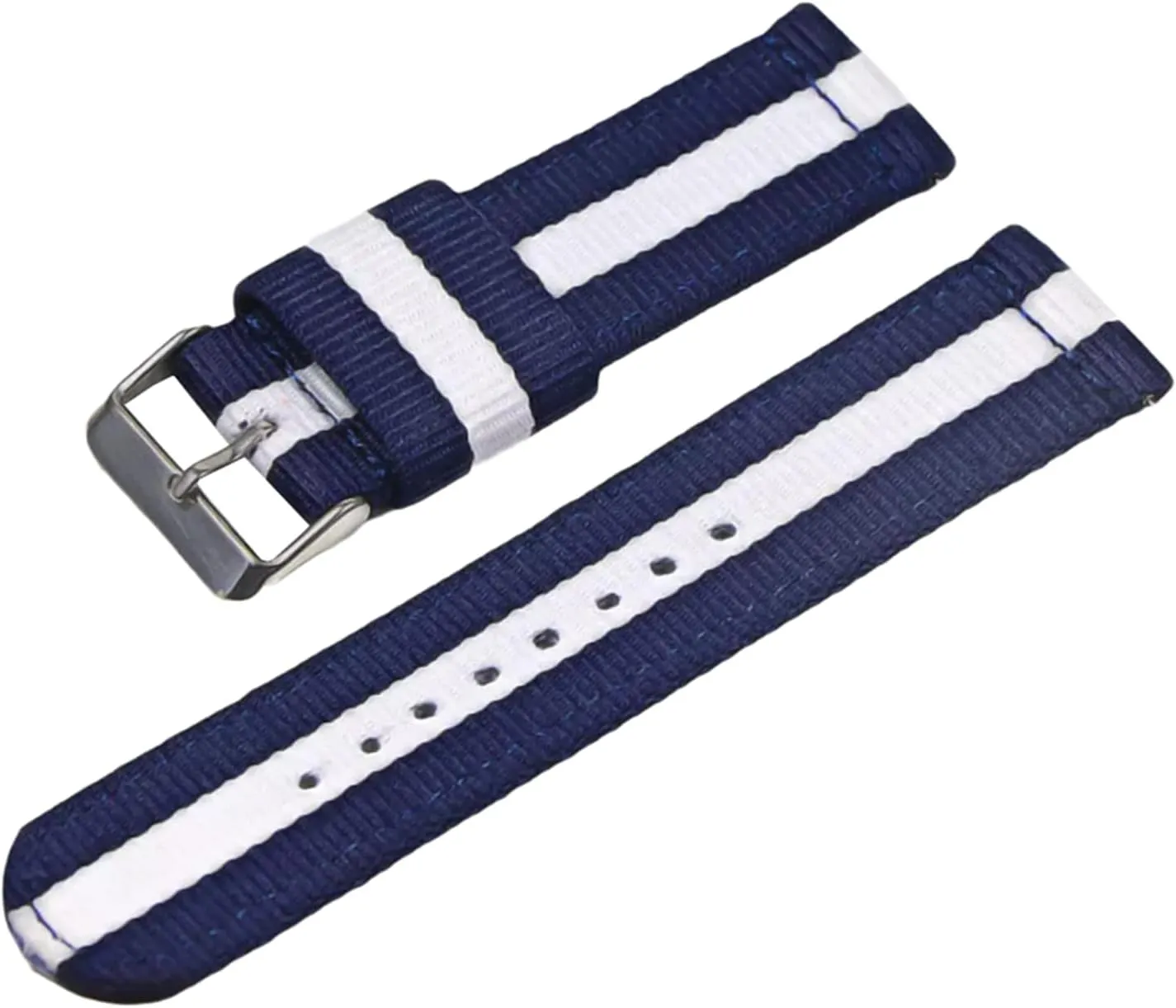 22mm National Flag Stripe Print Watch Strap for Men and manual exploration abalone fin Women, Nylon NATO Military Sports Watch Strap Stylish and Stylish Watch Bands for Men and Women, 
