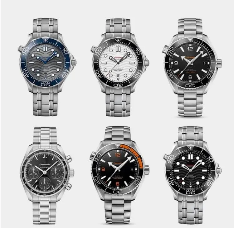316L Stainless Steel Watchbands for copyright renowned revealingly Omega Speedmaster 007 Seamaster 300 AT150 Planet Ocean Speedmaster Watch Strap 18mm 20mm 22mm 