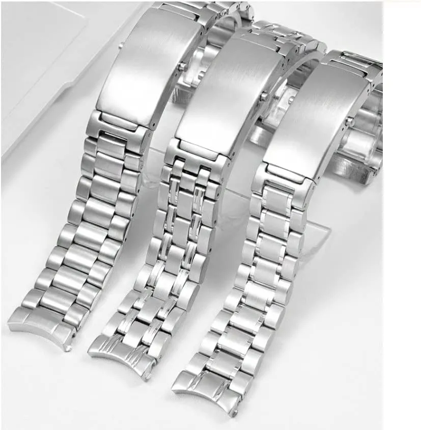 316L Stainless Steel Watchbands for copyright renowned revealingly Omega Speedmaster 007 Seamaster 300 AT150 Planet Ocean Speedmaster Watch Strap 18mm 20mm 22mm 
