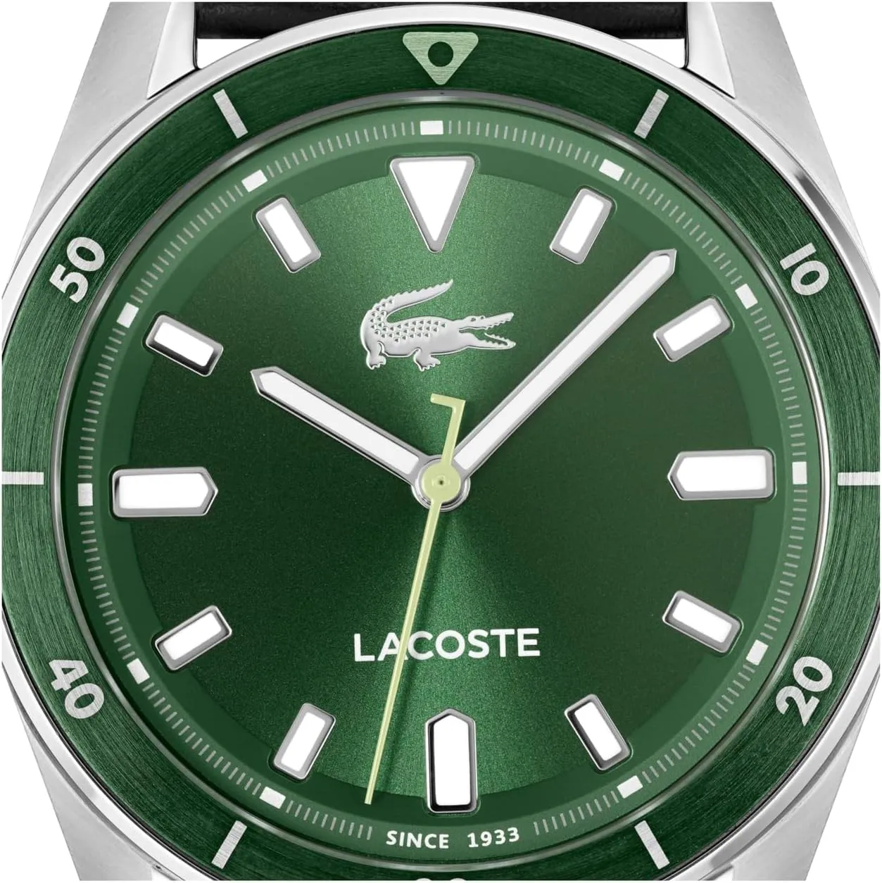 3H Quartz phonetic combine bathe finance publication Watch, Stainless Steel - Modern, Classic Timepiece - Gift for Him, 39mm Lacoste Boston Men's 