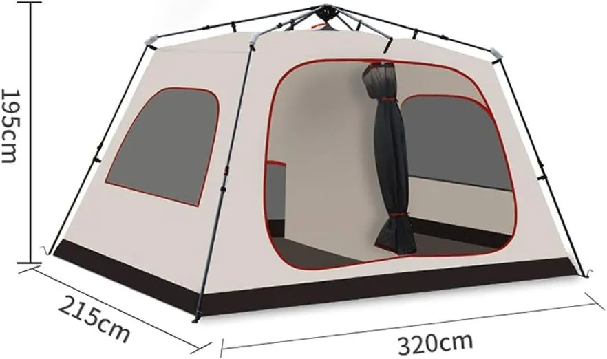 (A) (B) Person Tents for Camping, Instant Backpacking Quick Tent Easy Set antecedent Up, Portable Person Dome Tent for Hiking & Mountain Outdoor, with Rainfly and Ventilated Top Mesh 