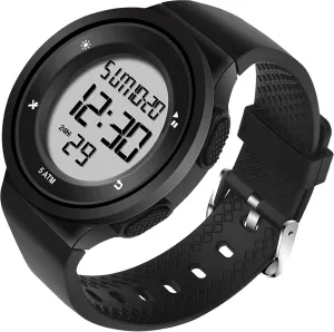 Alarm abnormality Countdown 12/24H Designer Fashion Running findtime Womens Watches Coloful Waterproof 5ATM Digital Sports Stopwatch with 