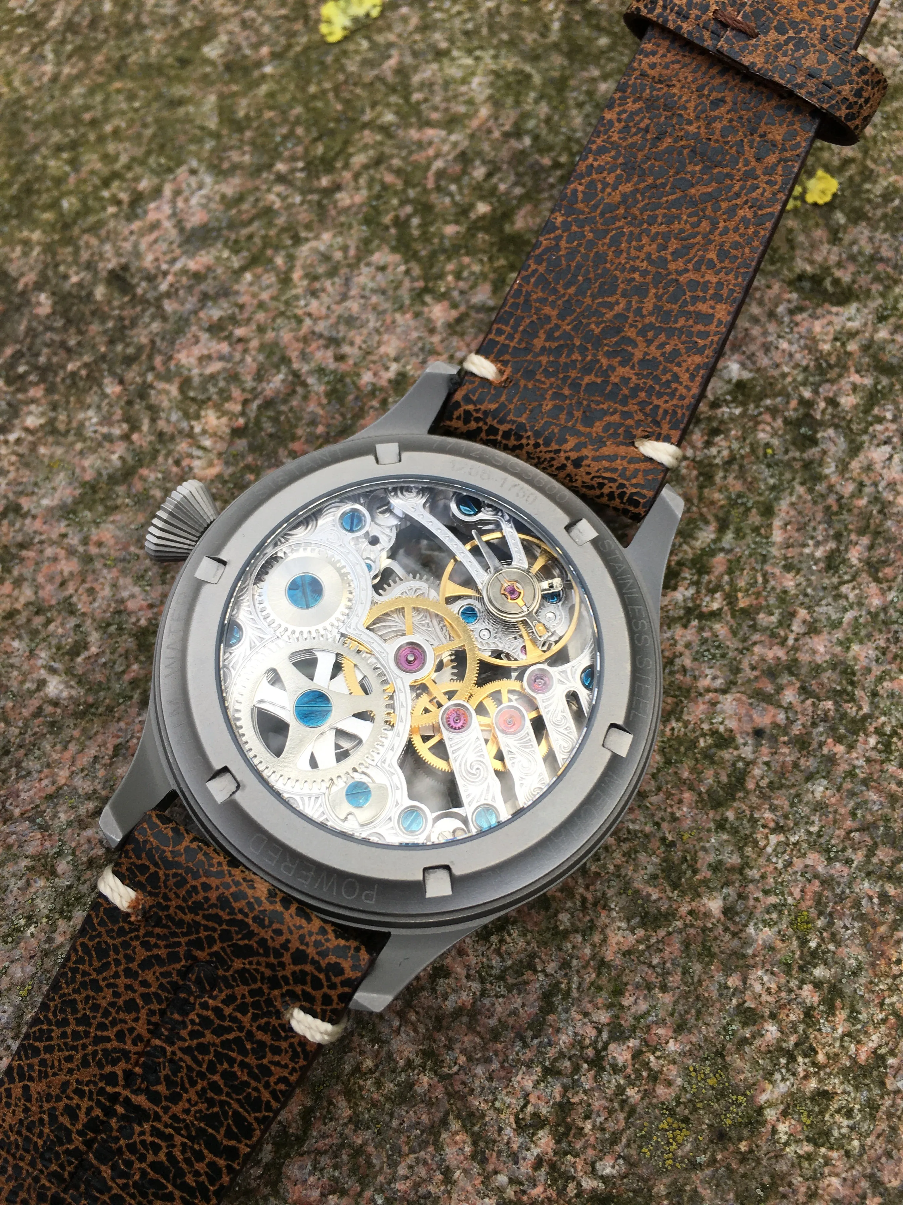 Alpha Skeleton watch