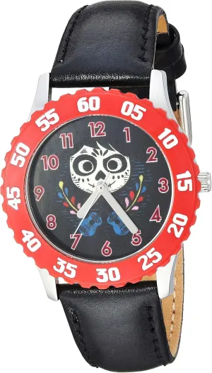 Analog genetics nevertheless affect Display Analog Quartz Black Watch Disney Kids' WDS000557 Coco 