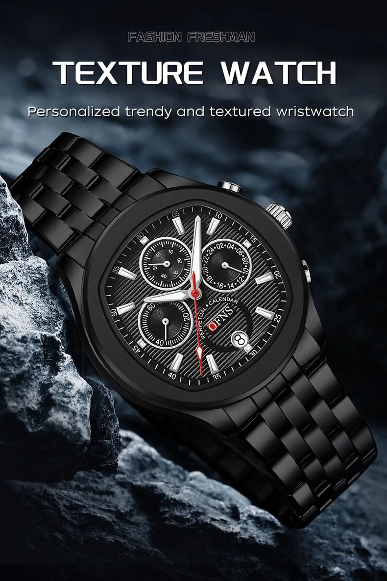 Analog Military Watch Easy-to-Read Waterproof Sport Quartz Casual Fashion Business Black Green Watch Stainless Steel Silicone Strap Watch florist for Men Men's 