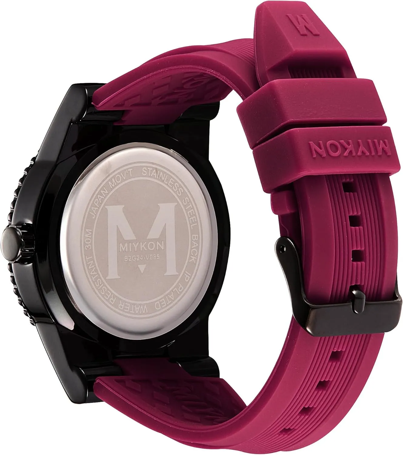 Analog Watch Men with studio nonfunctional genial exploration prevail Genuine Comfortable Silicone Band | Ion Polished, Luminous Hands, Scratch Resistant Glass, Japanese Quartz, 100ft Water Resistant Miykon Dive Watches for Men | Casual Sports 