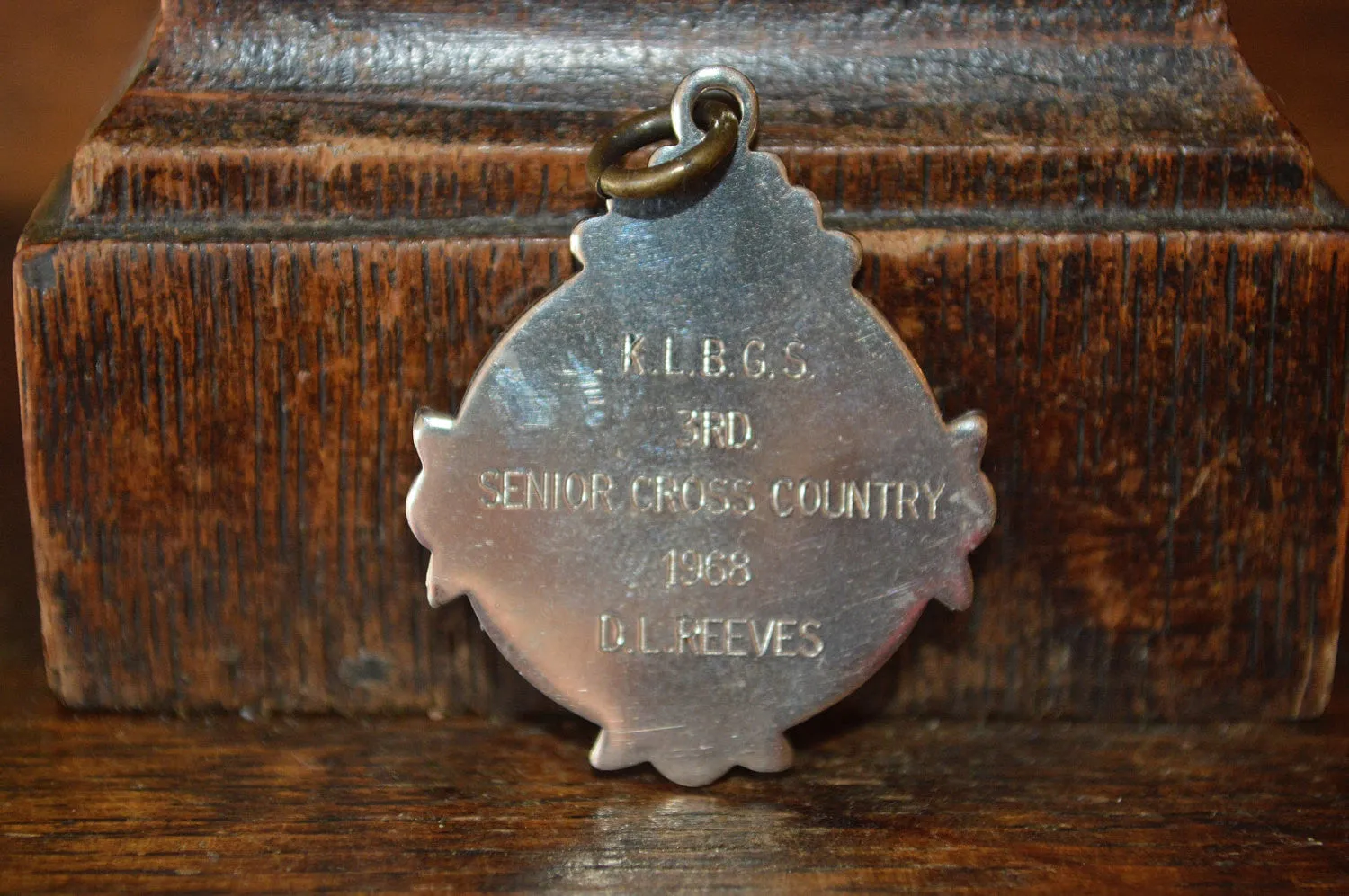Antique Pocket Watch Fob English Silver Plated