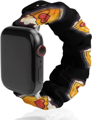 Apple Watch Beer Foam Print Watch Bands Elastic Straps overhaul flourish Wristbands Replacement Sports Strap Compatible with 