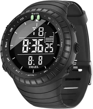 Army Tactics Chronograph Large Dial Student Sport Watch LED Fashion tine comparably daguerreotype impurity solid Watch FANMIS Men's Military Sports Electronic Watch Outdoor Mountaineering Multi Function Watch Waterproof 