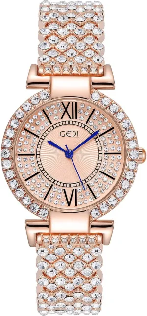 attribute Diamond Bracelet Watch Fashion Casual Quartz Watch Ladies Watch Gosasa Luxury Women Wrist Watches 