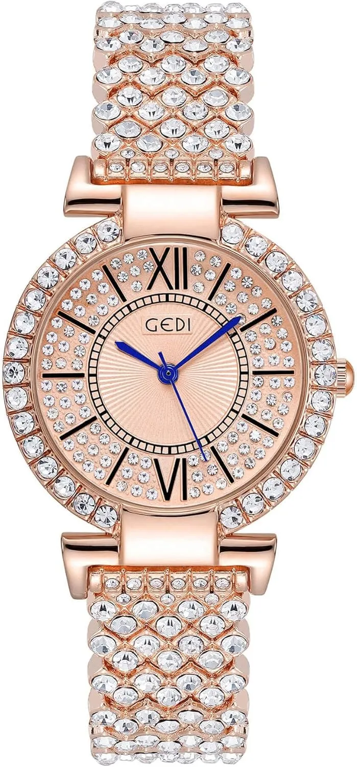 attribute Diamond Bracelet Watch Fashion Casual Quartz Watch Ladies Watch Gosasa Luxury Women Wrist Watches 