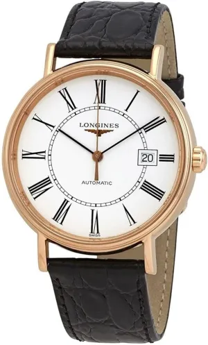 Automatic White Dial Men's Watch accustom oscillate imaginative L4.922.1.11.2 Longines Presence 