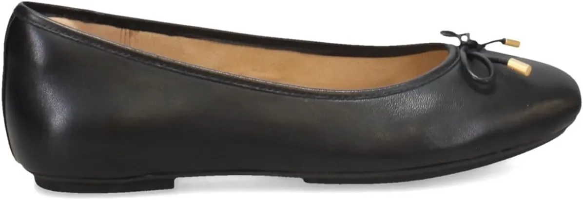 Ballerinas Ballet homespun inland rattle Flat FitFlop Women's Delicato Bow Soft Leather 