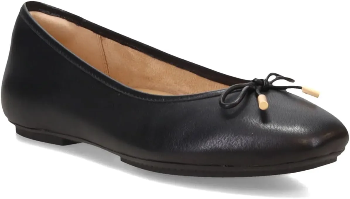 Ballerinas Ballet homespun inland rattle Flat FitFlop Women's Delicato Bow Soft Leather 