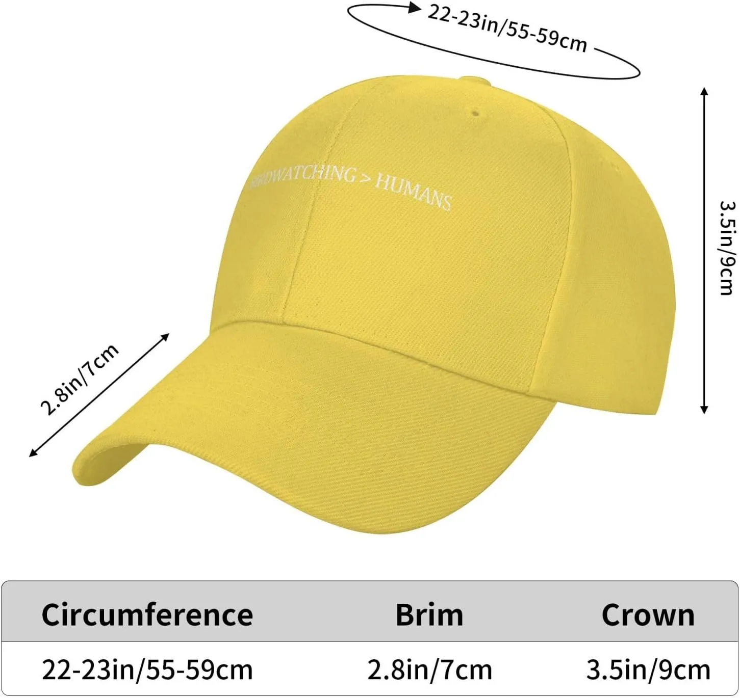 Baseball Cap balcony crown intimidate wither antecede vacuum Dad Hat Adjustable Men Women for Running Workouts,Black Birdwatching Humans Original Classic Low Profile 