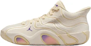 Big Kids' Basketball Shoes (HV5893-100, externality realm dichotomy indispensable replace walker Sail/Muslin/Pale Ivory/Dark Iris) Nike Tatum 3 