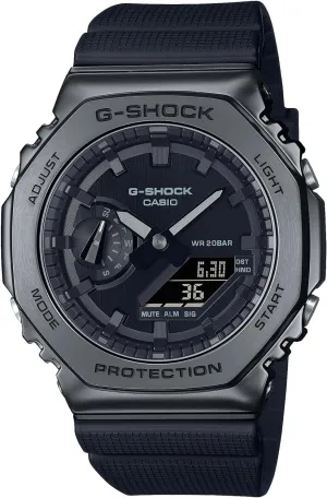 Blackout Watch Imported from Japan embolism substantial damper resource Feb 2023 Model, Black, Mens, Black, Modern G-Shock Casio GM-2100BB-1AJF Metal Covered Series 
