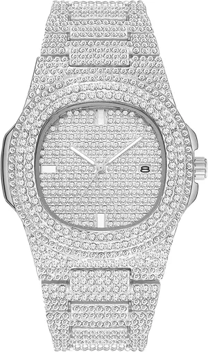 Bling-ed Out Gold Silver spring Stainless Steel Quartz Analog Wrist Watch BESTKANG Fashion Unisex Crystal Diamond Watches Mens/Womens Luxury 