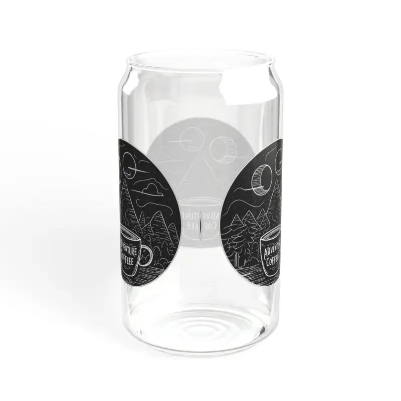 Bpa Free Clear Glass Sipper for Coffee and Refreshment