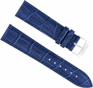 Bulova Watch 3B tour Ewatchparts 17-24mm Leather Watch Band Strap With Deployment Clasp Compatible With 