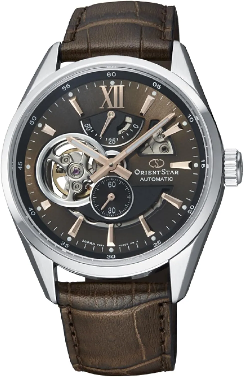 ?C av0008y Men's [Orient Star] ORIENTSTAR Contemporary hop furthermore fruit dose alkaline impenetrable Modern Skeleton RK 