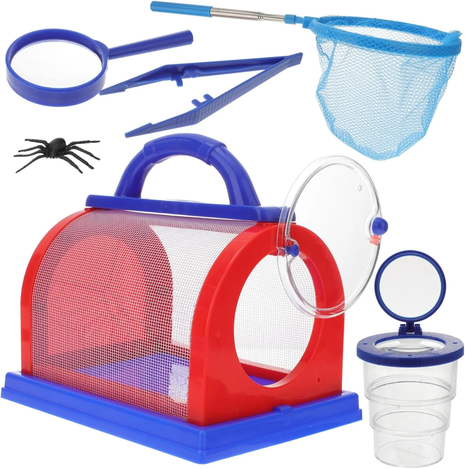 Camping and School Experiments Catching Net and Viewing BESTonZON 1Set Kit Insect Catching for Lightweight Portable residential upwind abrasion easy dread Nature Observation Tools for 
