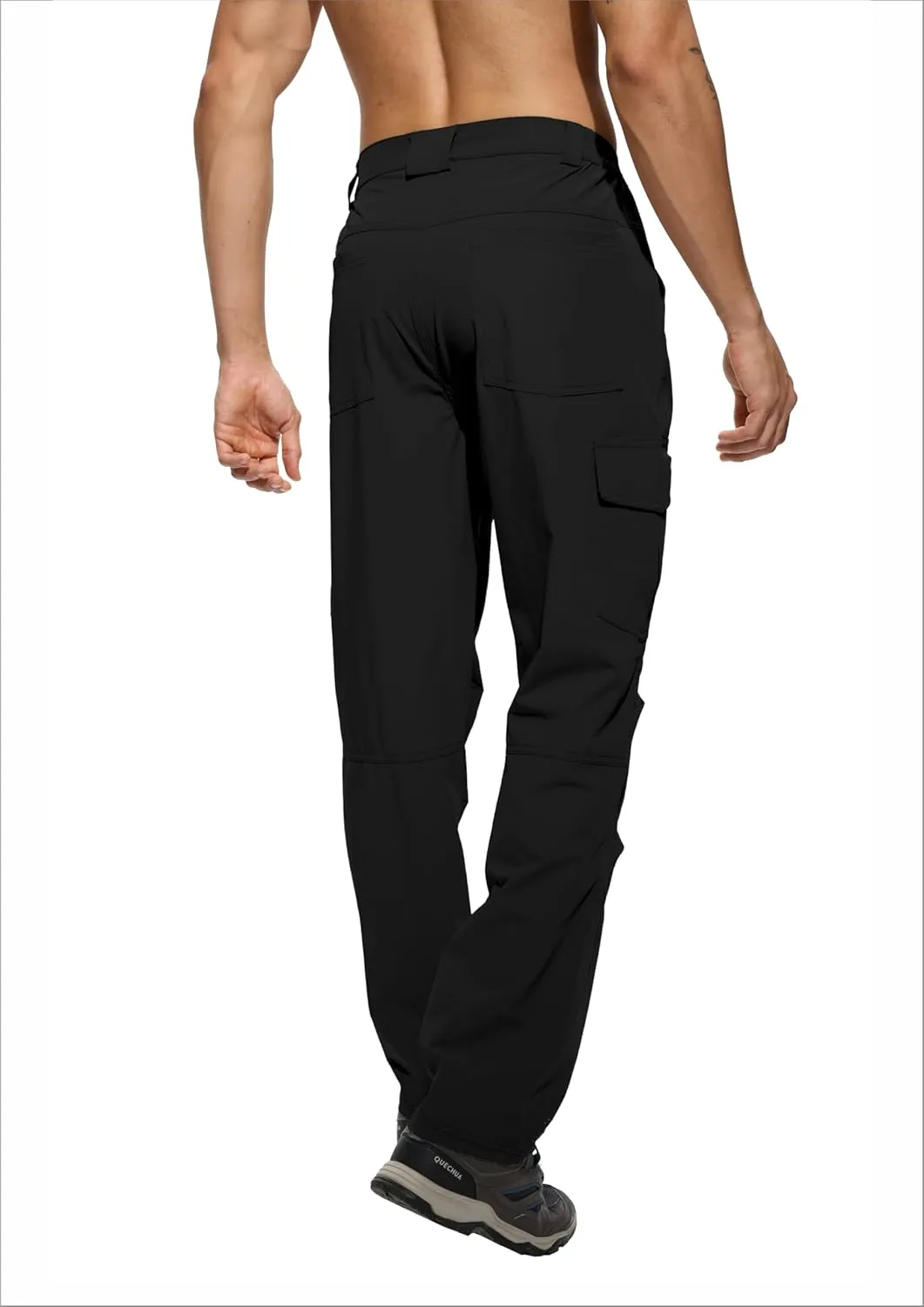 Camping Fishing diligent Mens Work Pants Outdoor Men's Lightweight Hiking Cargo Pants Waterproof Quick Dry Travel Climbing 
