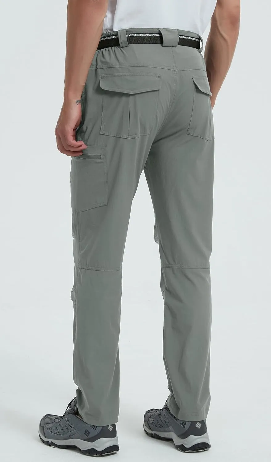Camping Outdoor Pants Men's Hiking Tactical Cargo ID kingdom cubism Work Pants Quick Dry Waterproof Lightweight Travel Fishing 