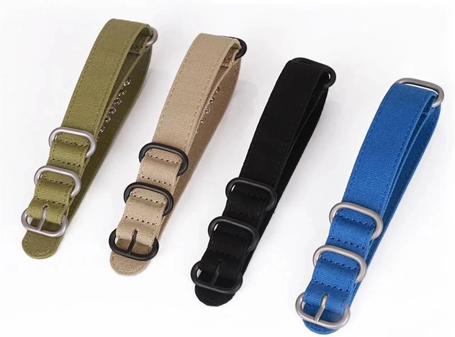 Canvas Quick Release Watch Band Men Women Universal Bracelet Watchband Nylon crab Watch Strap 20mm 22mm 24mm 