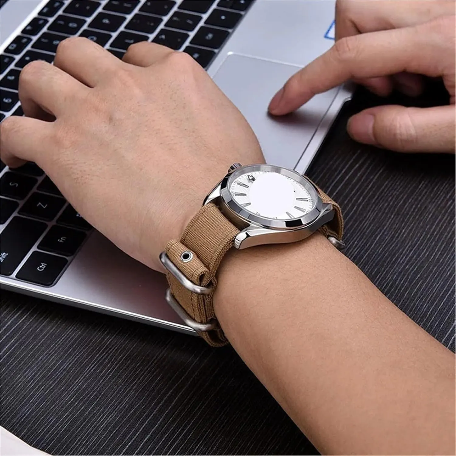 Canvas Quick Release Watch Band Men Women Universal Bracelet Watchband Nylon crab Watch Strap 20mm 22mm 24mm 