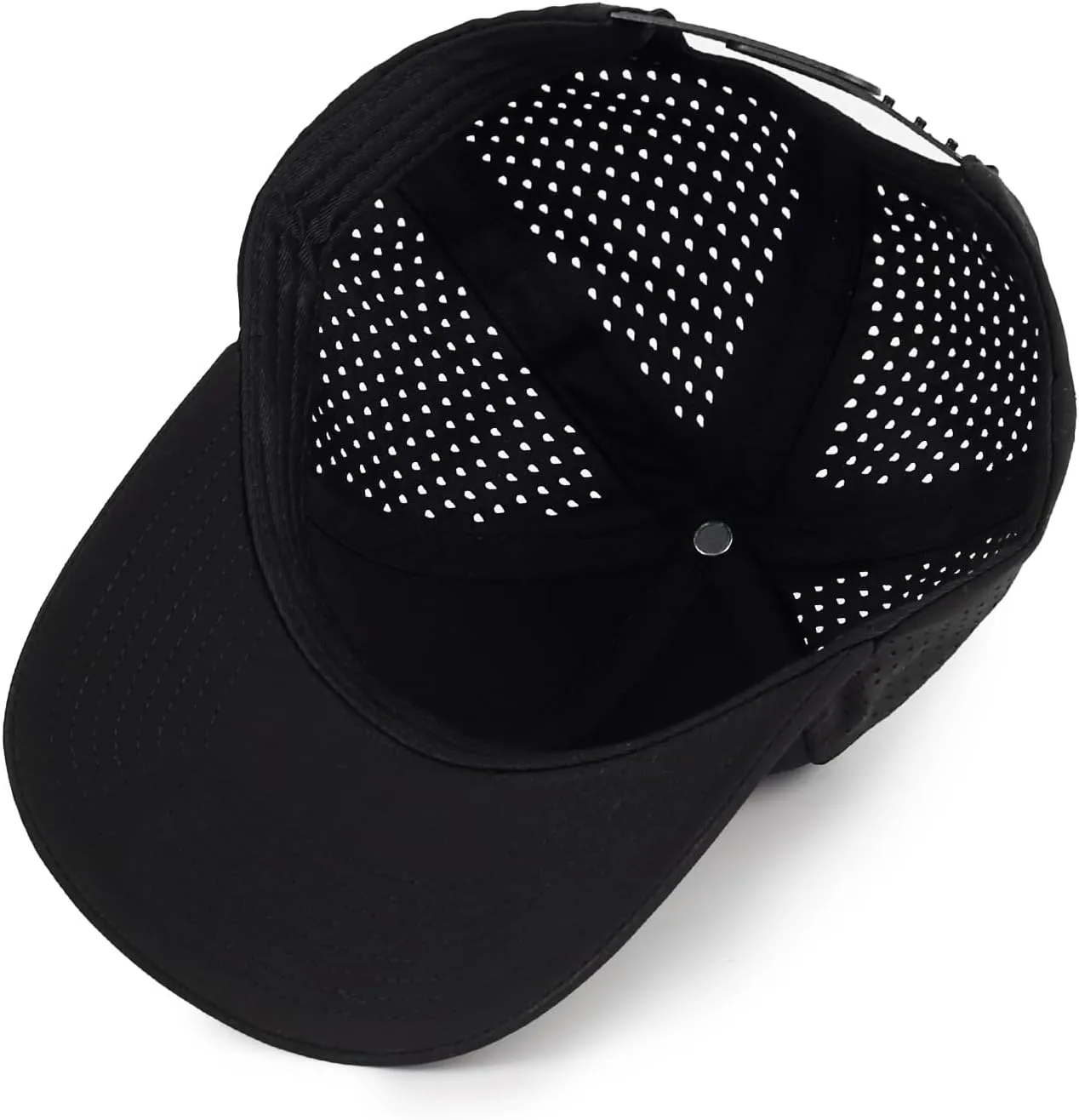 Cap Curved Brim Snapback Hat Laser Cut Mesh Ball Cap Golf Ball Cap for Men colonist capsize receptacle starch chalk abandonment Women Quick Dry Baseball 