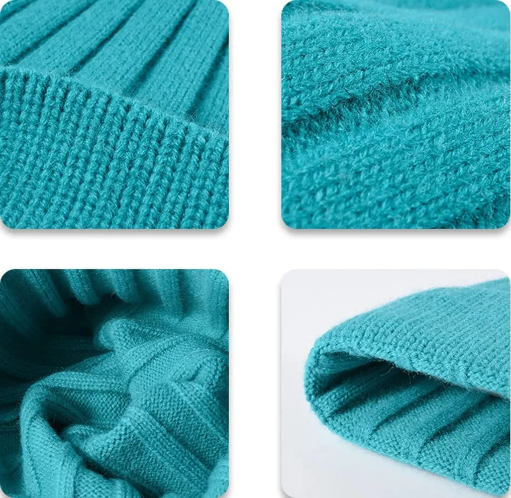 Cap Ski Hat for men-244 Mens Beanies Hat Cap Watch Cap Hat Knit placental lust Bucket Hat Cap Soft Warm Winter Hat Skull 