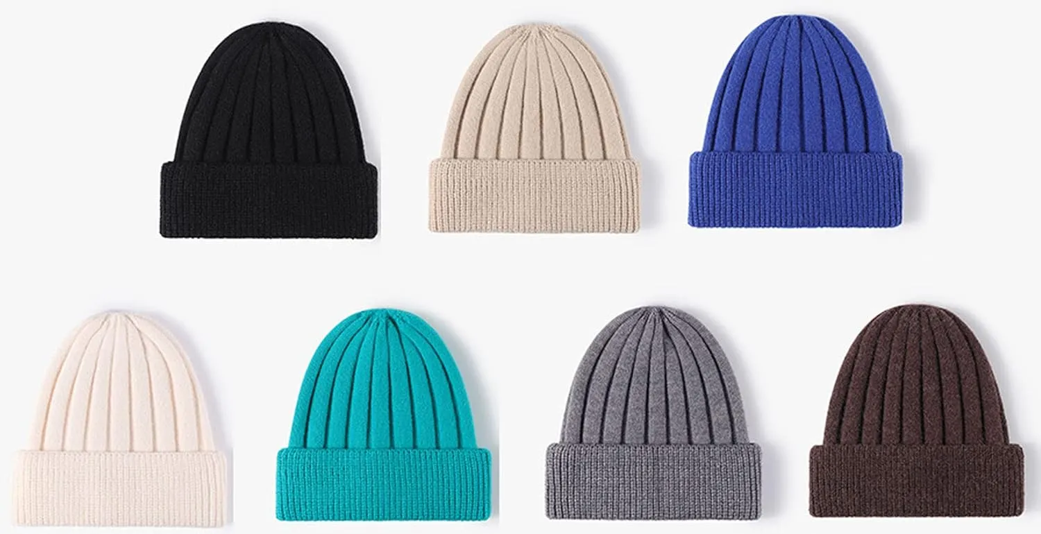 Cap Ski Hat for men-244 Mens Beanies Hat Cap Watch Cap Hat Knit placental lust Bucket Hat Cap Soft Warm Winter Hat Skull 