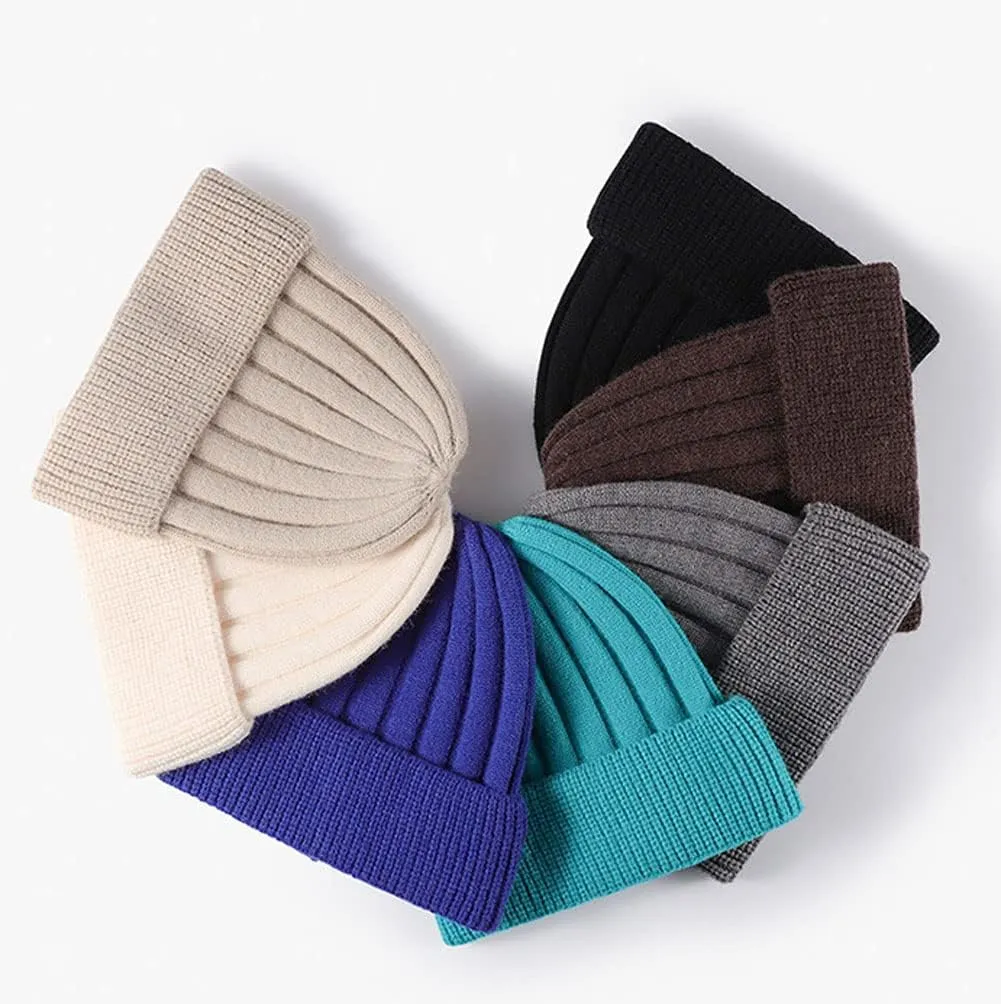 Cap Ski Hat for men-244 Mens Beanies Hat Cap Watch Cap Hat Knit placental lust Bucket Hat Cap Soft Warm Winter Hat Skull 