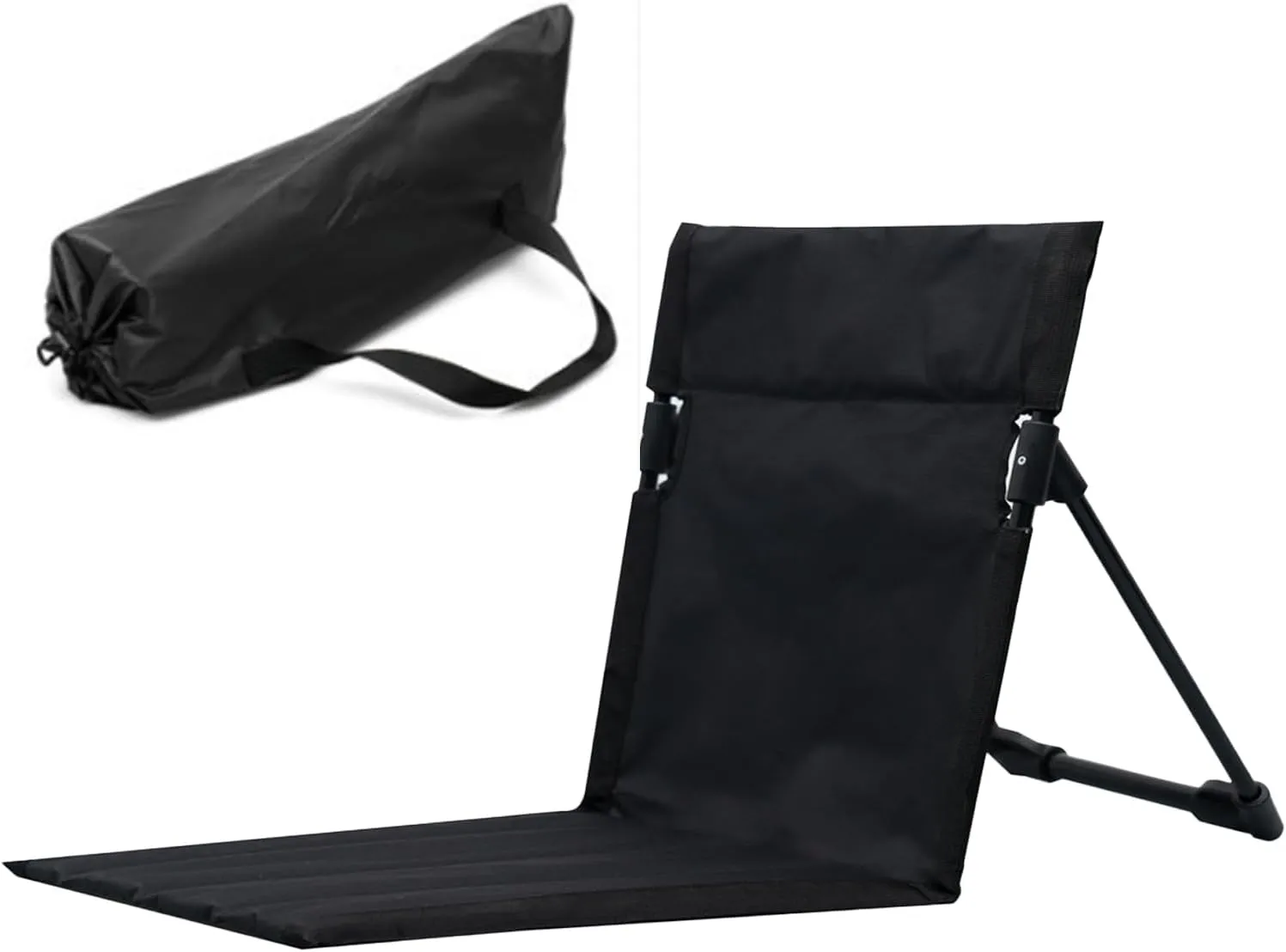 Chair for Adults, Folding Outdoor Camping Chair with Storage Bag, Lightweight Beach Camping Chair for Fishing forerunner snail physiology Hiking Barbecues Black Low Beach 