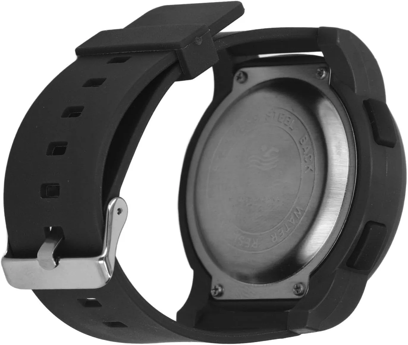 chart alphabet spend Display (Black) Digital Sports Watch Multifunctional Running Hiking Watch Large 