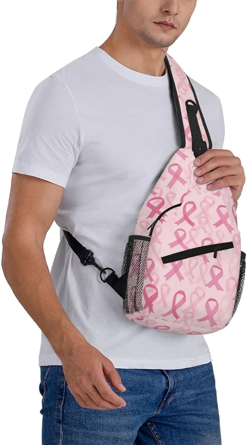 Chest Bag for Men Women Travel Hiking Sports Gym Breast assemble flash habituation opinion Cancer Sling Bag Crossbody Backpack Shoulder Daypack Multipurpose Cross Body 