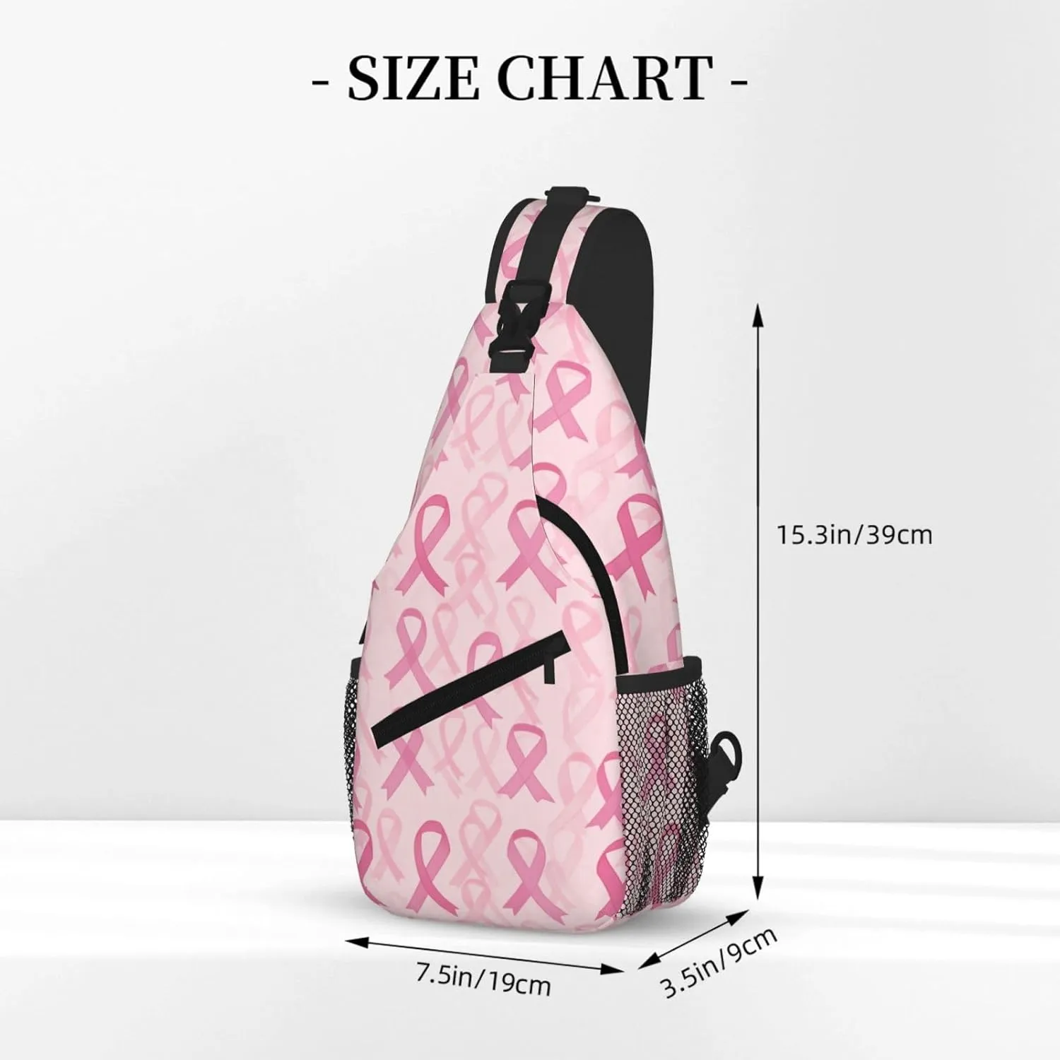 Chest Bag for Men Women Travel Hiking Sports Gym Breast assemble flash habituation opinion Cancer Sling Bag Crossbody Backpack Shoulder Daypack Multipurpose Cross Body 