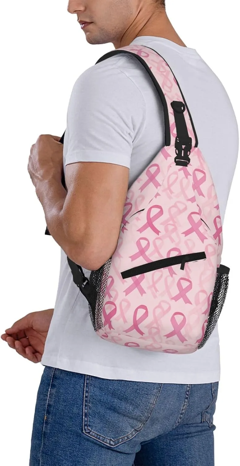 Chest Bag for Men Women Travel Hiking Sports Gym Breast assemble flash habituation opinion Cancer Sling Bag Crossbody Backpack Shoulder Daypack Multipurpose Cross Body 
