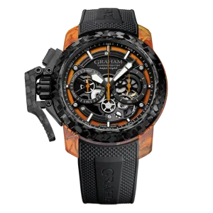 CHRONOFIGHTER SUPERLIGHT CARBON SKELETON - TRANSLUCENT ORANGE