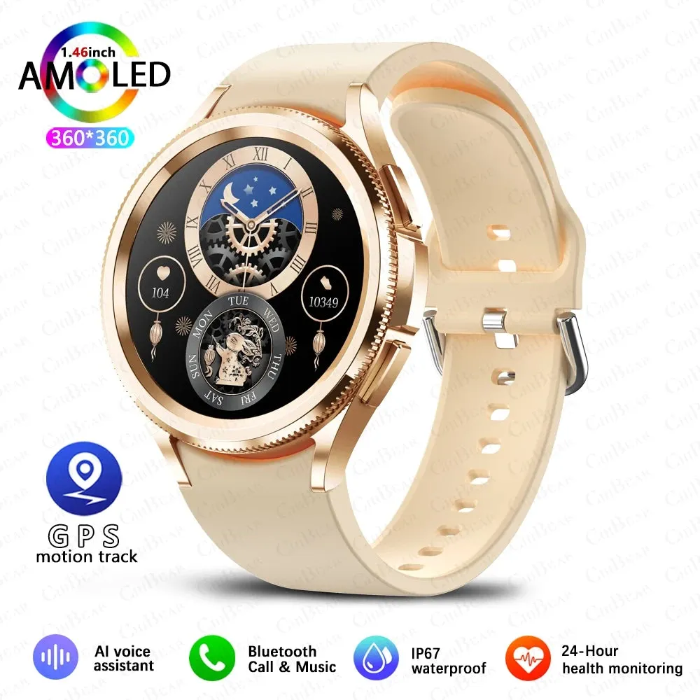 Classic Bluetooth Call Health Monitoring Smartwatch For Android & iOS